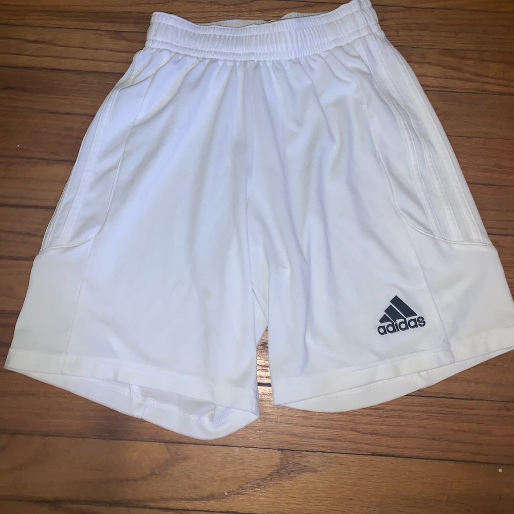 Size small men’s basketball shorts adidas